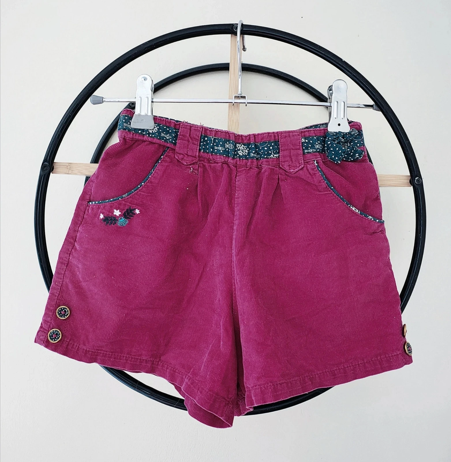 8 ans short côtelé sergent major